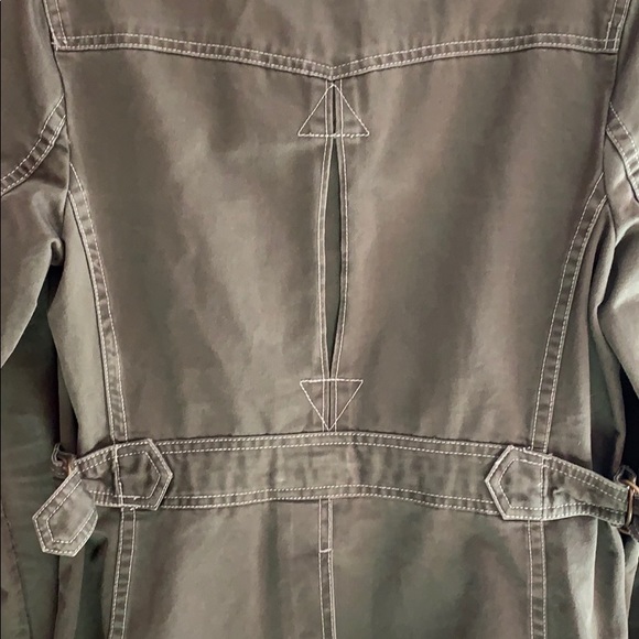 J. Crew Utility Jacket- Army Green Cotton Sz S - Picture 8 of 12